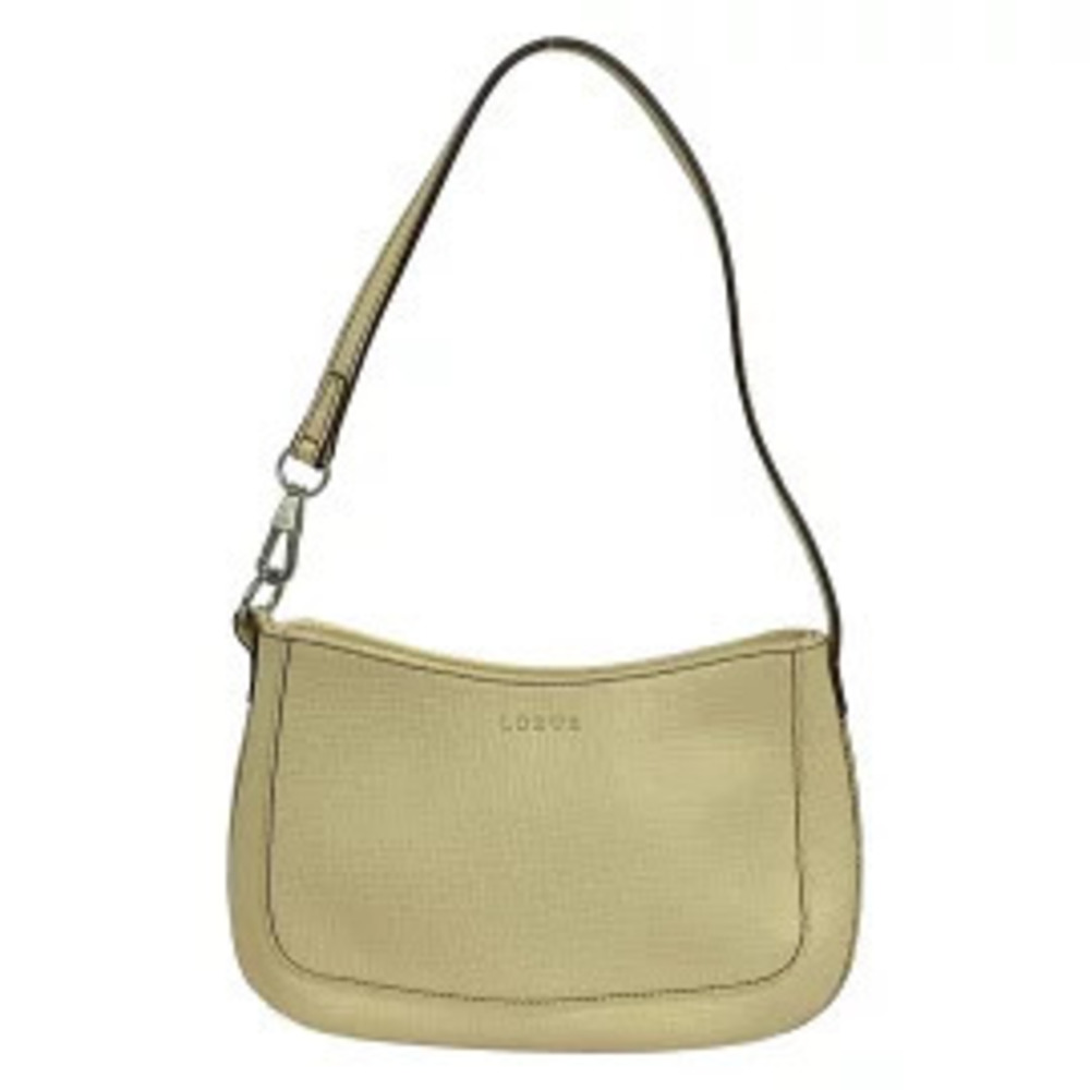 Loewe handbag Beige Cream leather